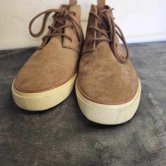 Banana Republic Factory Brown Suede Chukka Sneaker Men Size:10 - Picture 3 of 10